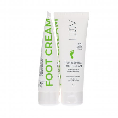 Luuv Refreshing Foot Cream Atsvaidzinošs pēdu krēms 70ml