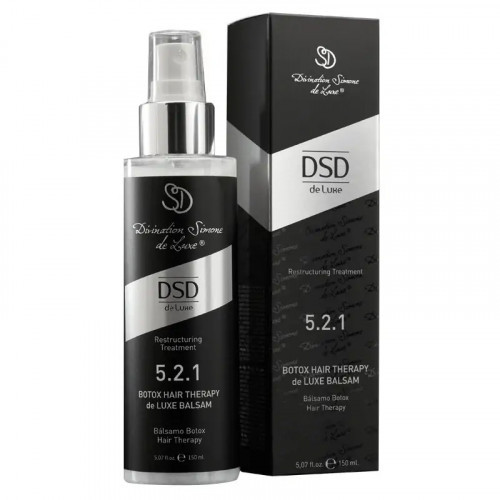 DSD de Luxe 5.2.1 Botox Hair Therapy de Luxe Balsam Atjaunojošs matu balzams ar botoksu 150ml