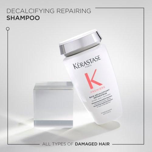 Kérastase Première Bain Decalcifiant Reparateur Shampoo Kalciju neitralizējošs šampūns bojātiem matiem 250ml