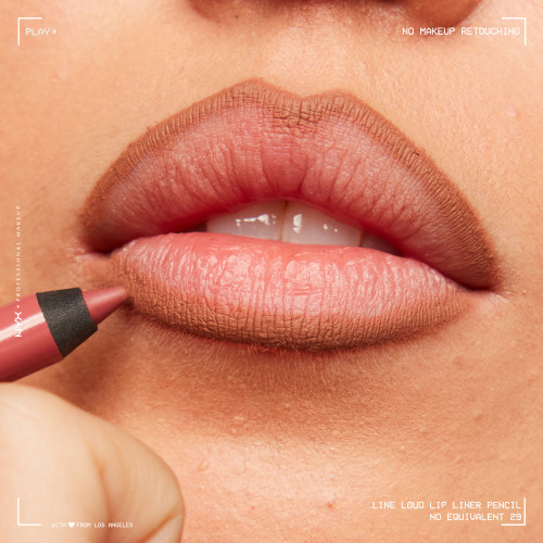 NYX Professional Makeup Line Loud Longwear Lip Liner Lūpu kontūrzīmulis Goal Crusher