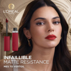 L'Oréal Paris Infaillible Le Matte Resistance Matēta lūpu krāsa 30g