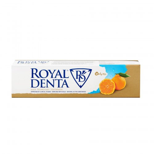 Royal Denta Toothpaste Jeju With Gold Zobu pasta ar Jeju un zeltu 130 g