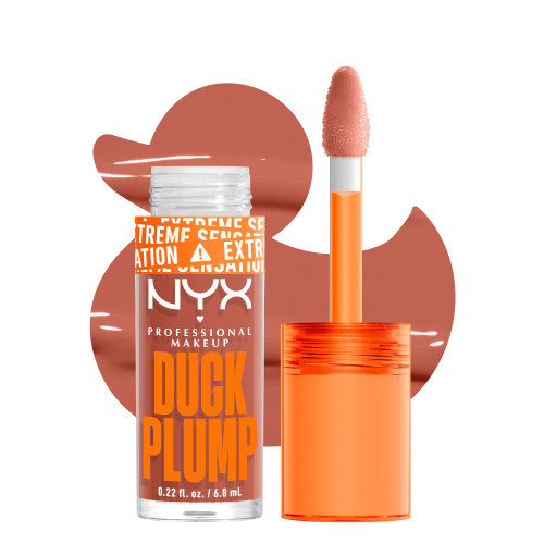 NYX Professional Makeup Duck Plump Lip Gloss Apjomu piešķirošs lūpu spīdums 01 Clearly Spicy