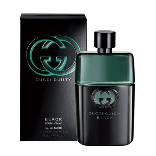 Gucci Guilty black pour homme smaržas atomaizeros vīriešiem EDT 5ml