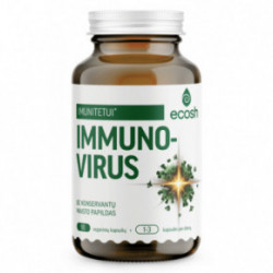 Ecosh Ecosh Immuno-Virus Uztura bagatinātājs imunitātei 90 kapsulas