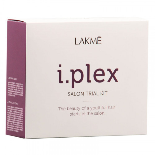Lakme i.plex Trial Kit Atjaunojošs matu kopšanas komplekts 3x100ml