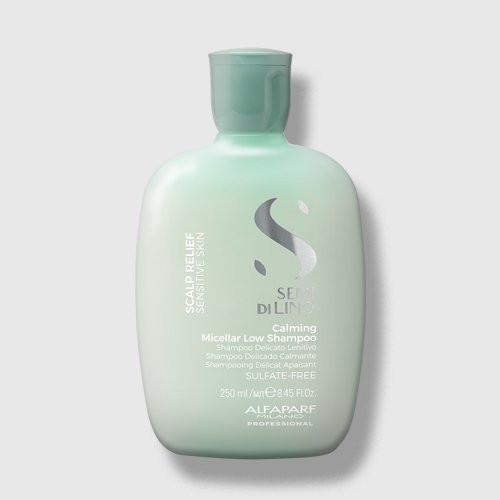 AlfaParf Milano Scalp Care Calming Micellar Low Shampoo Nomierinošs micelārais šampūns jutīgai galvas ādai 250ml