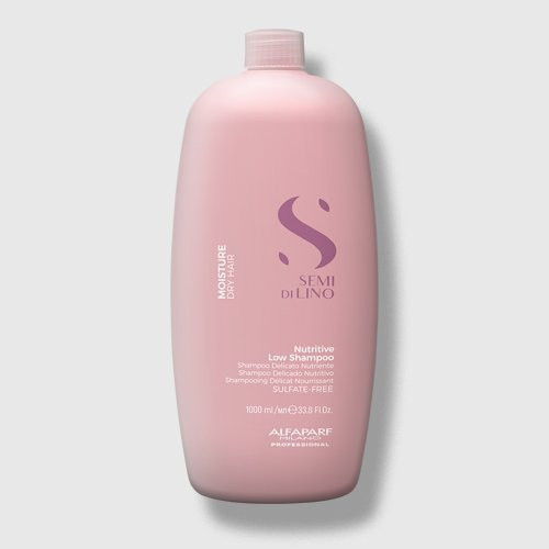 AlfaParf Milano Semi Di Lino Moisture Nutritive Low Shampoo Šampūns sausiem matiem 250ml