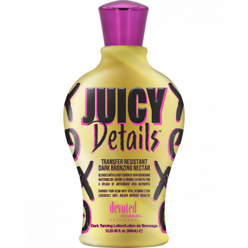 Devoted Creations Juicy Details Dark Tanning Lotion iedegumu veicinošs losjons 360ml