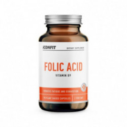 Iconfit Folic Acid Supplement Folijskābe 90 kapsulas