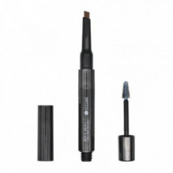 Sienna X Sculpting Brow Pencil + Fixing Serum Koriģējošs zīmulis + fiksējošs serums Dark Brunette