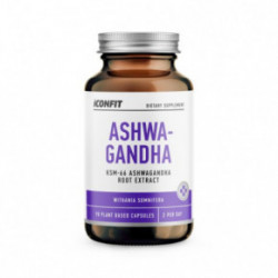 Iconfit Ashwagandha Supplement Ashwagandha uztura bagātinātājs 90 kapsulas