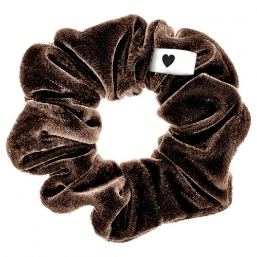 Bellody Original Scrunchie Auduma matu gumija Champagne Beige