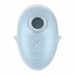 Satisfyer Cutie Ghost Double Air Pulse Vibrator Klitora stimulators Blue