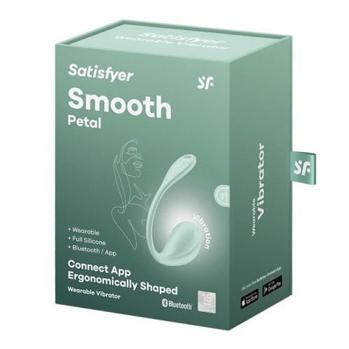Satisfyer Smooth Petal Wearable Vibrator G-punkta vibrators Green