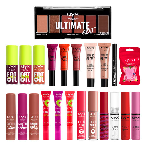 NYX Professional Makeup XMASS 24 Day Countdown Ierobežota daudzuma komplekts