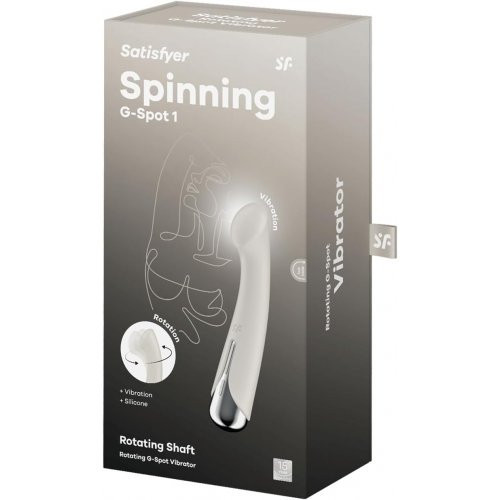 Satisfyer Spinning G-Spot 1 G-punkta vibrators White