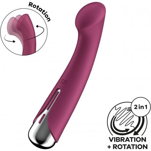 Satisfyer Spinning G-Spot 1 G-punkta vibrators White