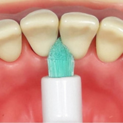 ApaCare Sonic 3D Sensitive Single Tuft Toothbrush Heads Viena zobu birstes uzgaļi 2vnt