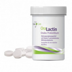 ApaCare OraLactin Oral Probiotics Mutes probiotikas ar C vitamīnu 30g