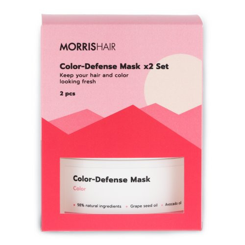 MorrisHair Color Defense Mask Duo Set Masku komplekts krāsotiem matiem