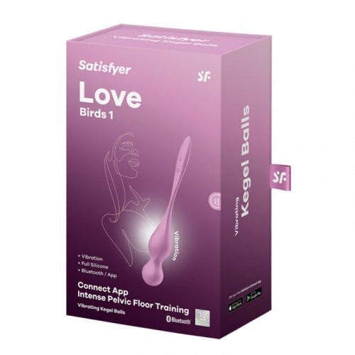 Satisfyer Love Birds 1 Vibrējošas vaginālās bumbiņas Pink