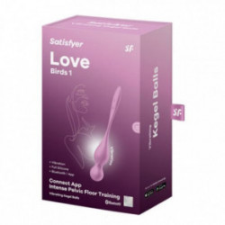 Satisfyer Love Birds 1 Vibrējošas vaginālās bumbiņas Pink