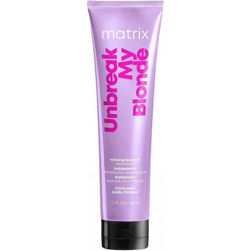 Matrix Total Results Unbreak My Blonde Leave-In Treatment Atjaunojošs nenoskalojams līdzeklis 150ml