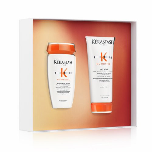 Kérastase Nutritive Hydrating Gift Set Matu kopšanas komplekts sausiem matiem 250ml+200ml