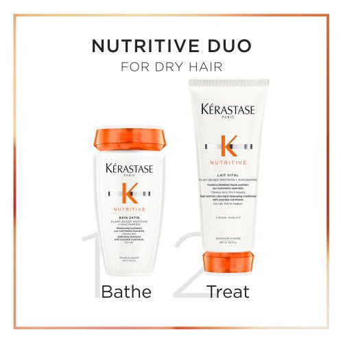 Kérastase Nutritive Hydrating Gift Set Matu kopšanas komplekts sausiem matiem 250ml+200ml