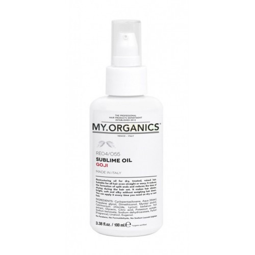 My.Organics Sublime Oil Goji Atjaunojoša eļļa matiem 100ml