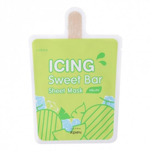 A'pieu Icing Sweet Bar Sheet Mask - Melon Sejas maska 1gab.
