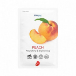 STAY WELL Climate Neutral Hydrating & Firming Sheet Mask Peach Mitrinoša un nostiprinoša sejas maska 1gab.