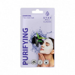 STAY WELL Classic Mask Purifying Charcoal Attīroša sejas maska 1gab.