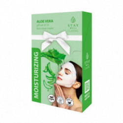 STAY WELL Classic Mask Moisturizing Aloe Vera Mitrinoša sejas maska 1gab.