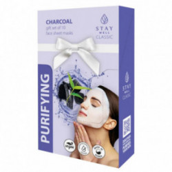 STAY WELL Classic Mask Purifying Charcoal Attīroša sejas maska 1gab.