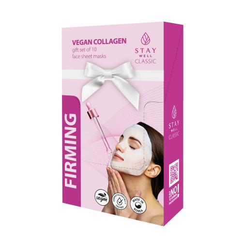 STAY WELL Classic Mask Firming Collagen Sejas maska ar kolagēnu 1gab.