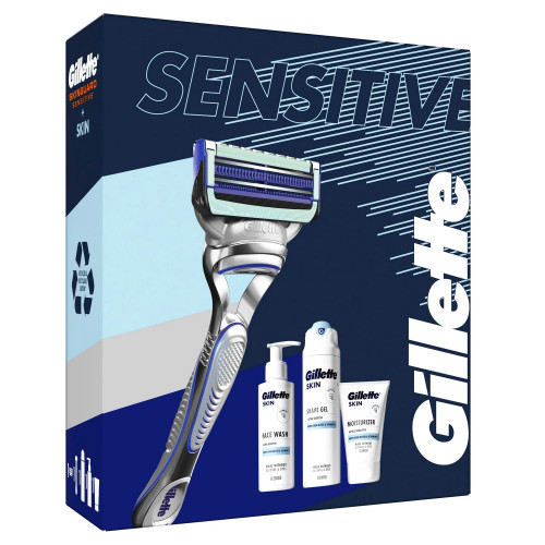 Gillette Skinguard Sensitive + Skin Sejas kopšanas komplekts vīriešiem 1gab.