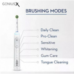 Oral-B Genius X Toothbrush Elektriskā zobu birste White