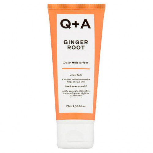 Q+A Ginger Root Daily Moisturiser Ikdienas mitrinātājs 75ml