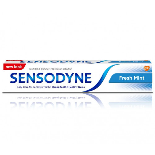 Sensodyne Fresh Mint Toothpaste Zobu pasta jutīgiem zobiem 75ml