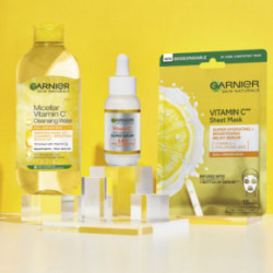 Garnier Vitamin C Brightening Essentials Set Sejas kopšanas komplekts ar C vitamīnu