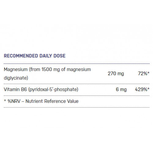 Ecosh Magnesium Magnija uztura bagātinatājs 90 kapsulas