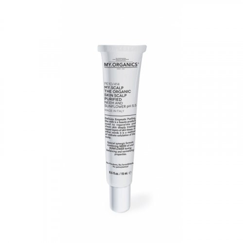 My.Organics Skin Scalp Purified Enzimātiska galvas ādas pīlinga metode ar nīmu un saulespuķēm 15 ml
