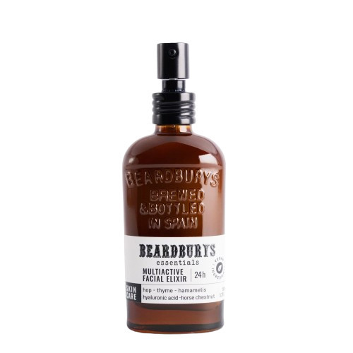 Beardburys Essentials Multiactive Facial Elixir Moisturizing Cream 24h Mitrtinošs sejas krēms 50ml