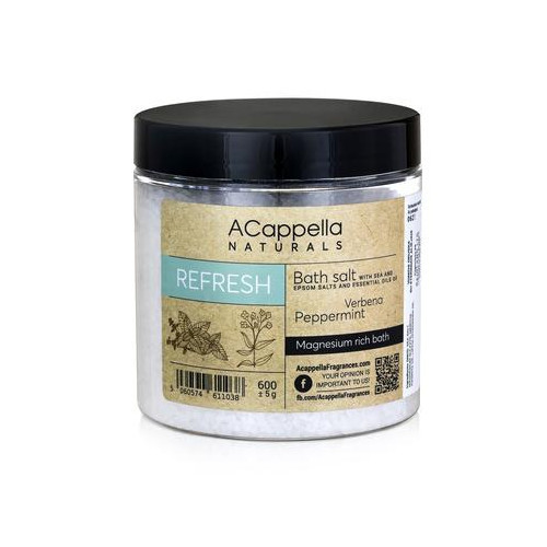 Acappella Naturals Bath Salt Vannas sāļi 600g