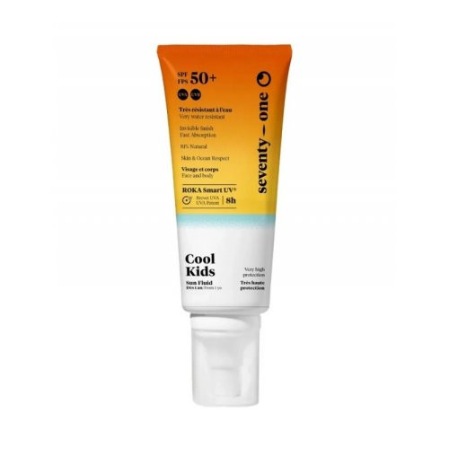 SeventyOne Percent Cool Kids Sun Protection Fluid SPF50 Saules aizsardzība bērniem 150ml