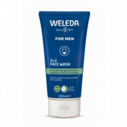 Weleda Men's 2 in 1 Face Wash Sejas mazgāšanas līdzeklis vīriešiem 100ml