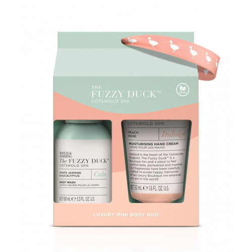 Baylis & Harding The Fuzzy Duck Cotswold Spa Luxury Mood Boosting Duo Gift Set Ķermeņa kopšanas komplekts