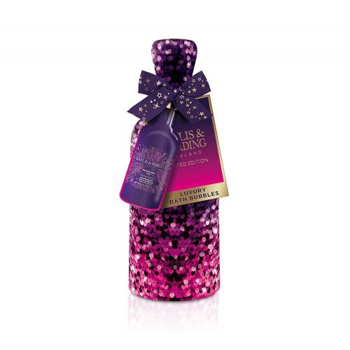 Baylis & Harding Moonlight Fig Sparkly Sequin Bath Bubbles Gift Vannas putas 750ml